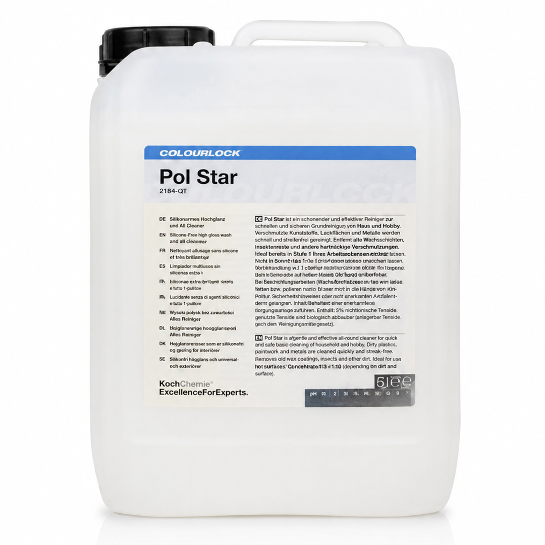 Pol Star PO (Deri-Alcantra ve Kumaş Temizleyici) 5Lt.